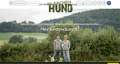 Desktop Screenshot of insachenhund.de